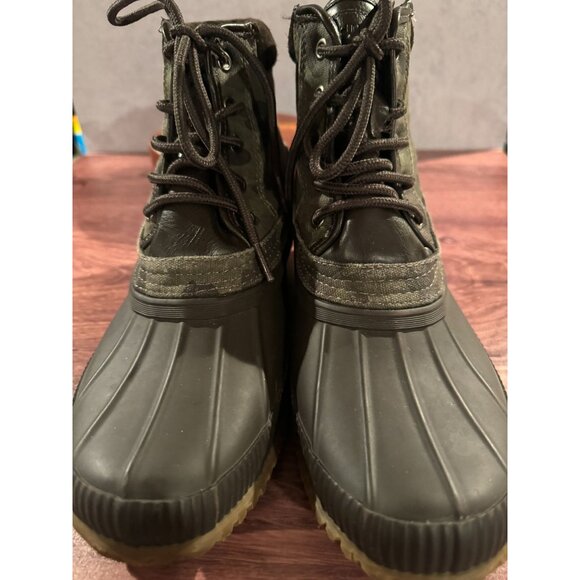Tommy Hilfiger Mens Camo Duck Boots Size 9 US LIKE NEW - Picture 9 of 12